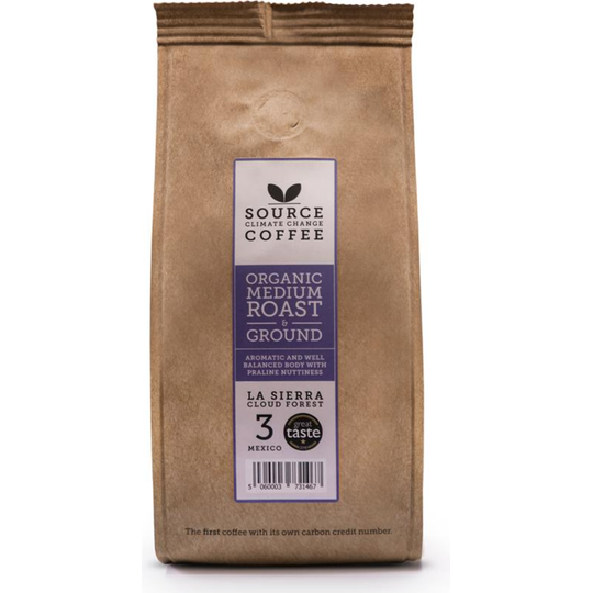 Source Climate Change Coffee Organic La Sierra Cloud Forest Coffee: Mexico Strength 3 Ground 227g