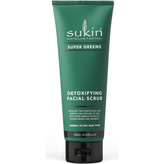Sukin Super Greens Facial Scrub 125ml