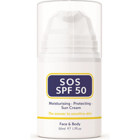 SOS SPF 50 Sun Cream 50ml