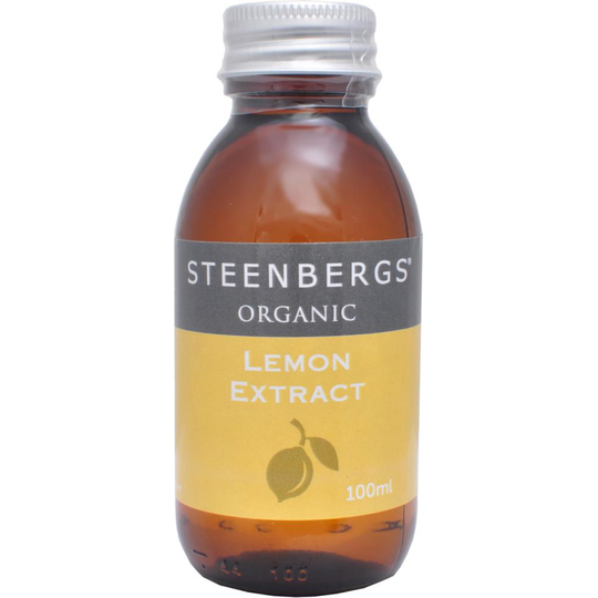 Steenbergs Organic Lemon Extract 100ml