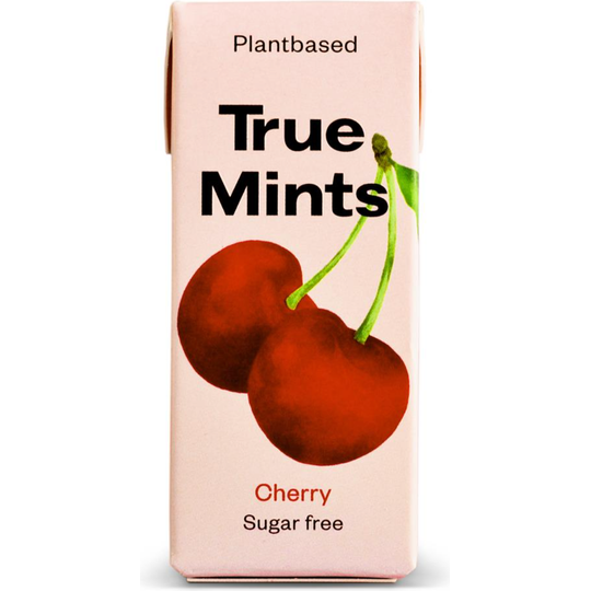 True Mints Vegan and Sugar Free Mints - Cherry 13g