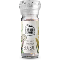 The Cornish Seaweed Company Organic Seaweed Sea Salt Grinder – 100g
