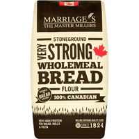 MARRIAGE'S VERY STRONG WHOLEMEAL 100% CANADIAN BREAD FLOUR 1.5KG
