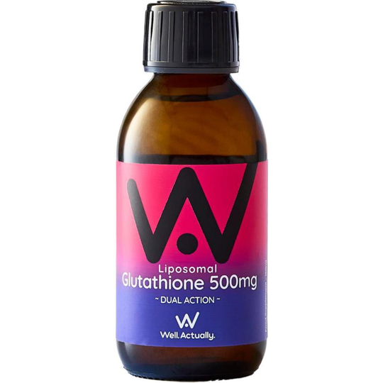 Well Actually Liposomal Glutathione Liquid - 500mg - Cherry Flavour 150ml