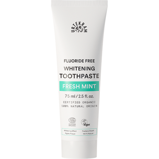 Urtekram Fresh Mint Whitening Toothpaste 75ml