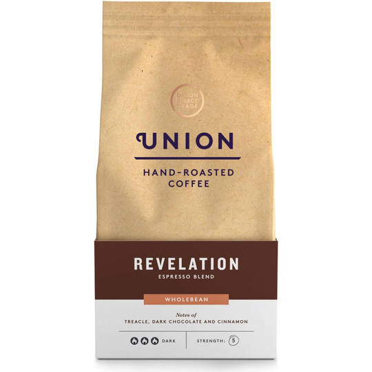 UNION HAND-ROASTED COFFEE REVELATION SIGNATURE ESPRESSO WHOLEBEAN 200G