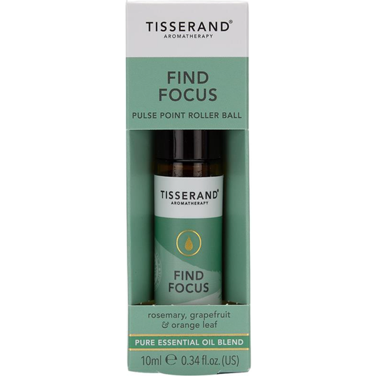 Tisserand Aromatherapy Find Focus Pulse Point Roller Ball