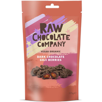 The Raw Chocolate Company Dark Chocolate Goji Berries 28g
