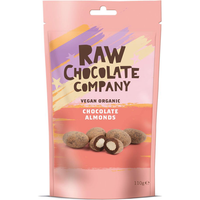 The Raw Chocolate Company Chocolate Almonds 110g