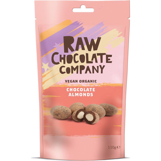 The Raw Chocolate Company Chocolate Almonds 110g