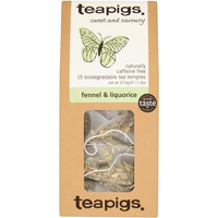 Teapigs Fennel and Liquorice 15 Biodegradable Tea Temples