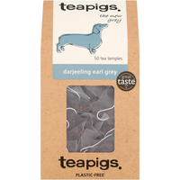 Teapigs Darjeeling Earl Grey Tea 50 Biodegradable Tea Temples