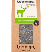 Teapigs Mao Feng Green Tea 50 Biodegradable Tea Temples