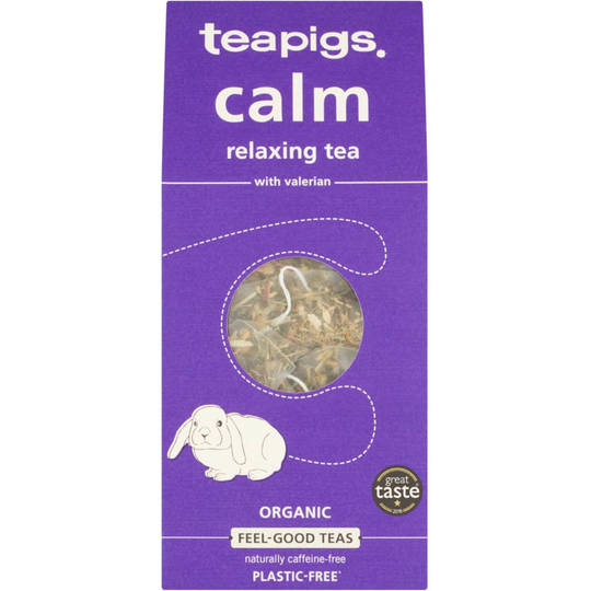 Teapigs Calm With Valerian 15 Biodegradable Tea Temples