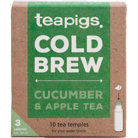 Teapigs Cucumber and Apple Cold Brew 10 Tea Temples