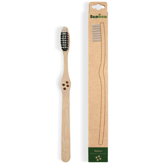 Bambaw Bamboo Toothbrush Medium x 1