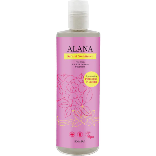 Alana Pink Rose & Vanilla Natural Conditioner 500ml