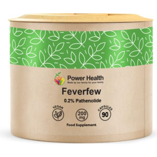 Power Health Feverfew 200mg 90 Vegan Capsules