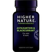 Higher Nature Astaxanthin and Blackcurrant 90 Capsules