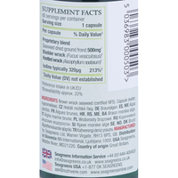 Seagreens Iodine+ Capsules 60