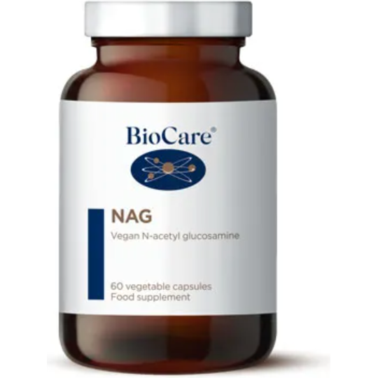 BioCare NAG (N-Acetyl Glucosamine) 60 Vegetable Capsules