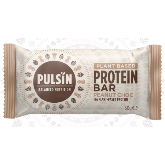Pulsin Vegan Peanut Choc Protein Bar (18x50g)