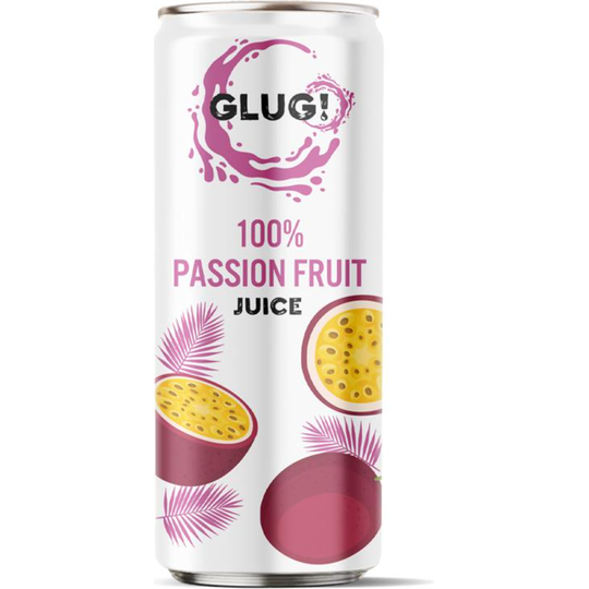 GLUG! 100% PASSION FRUIT JUICE 320ml