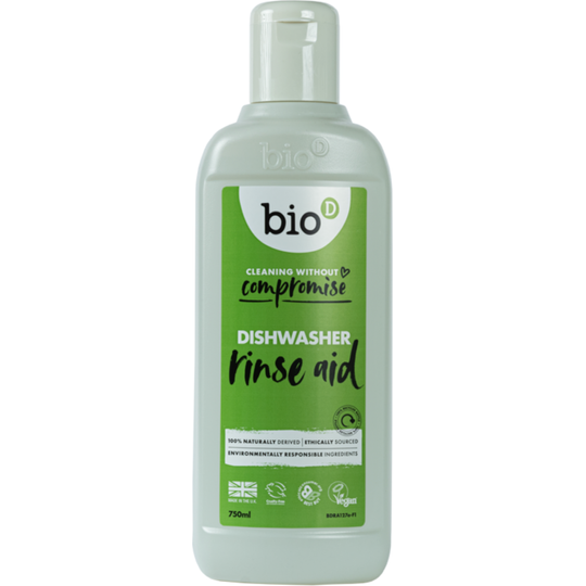 Bio-D DISHWASHER RINSE AID 750ML