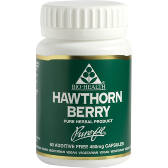 Bio-Health Hawthorn Berry 60 vegetable capsules