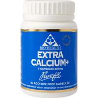 Bio-health Extra Calcium+ 60 Vegetable Capsules