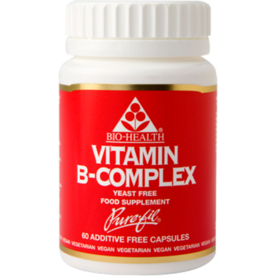 Bio-Health Vitamin B-Complex 60 Vegetable Capsules