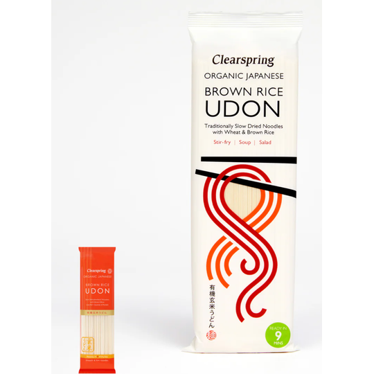 Clearspring  Organic Japanese Brown Rice Udon Noodles
