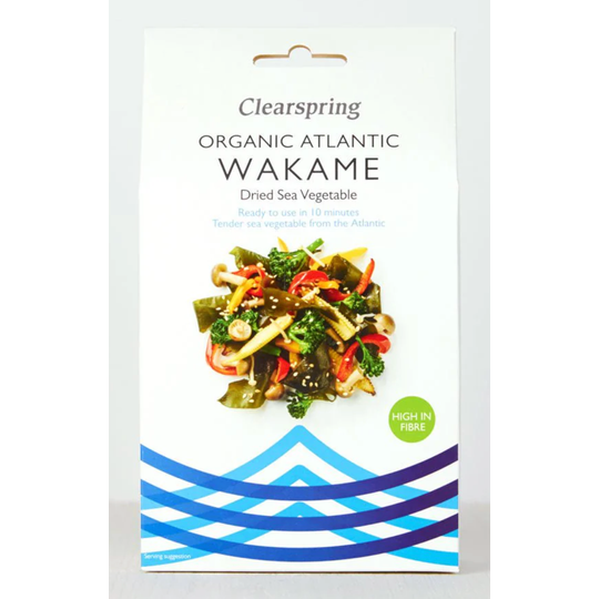 Clearspring  Organic Atlantic Wakame - Dried Sea Vegetable