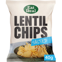 Eat Real Lentil Sea Salt Chips 40g