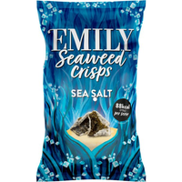 Emily Seaweed Crisps Sea Salt 50g