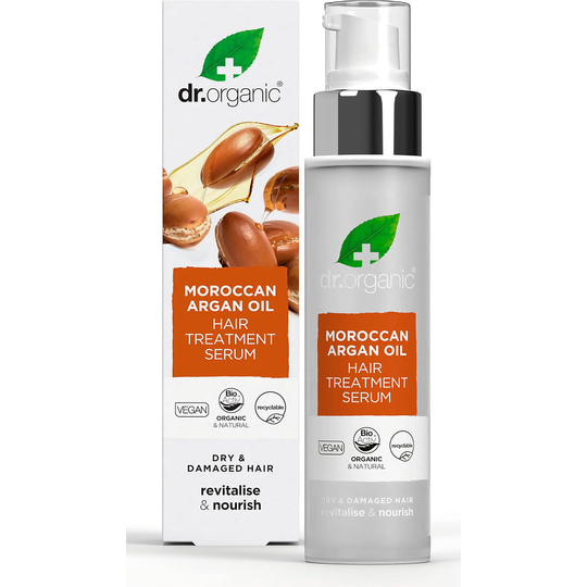 Dr Organic Moroccan Argan Oil Hair Treatment Serum 100ml