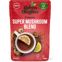 Green Origins Organic Super Mushroom Blend Powder 100g