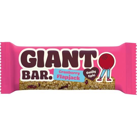 Ma Baker Cranberry Vegan Flapjack 90g x 20