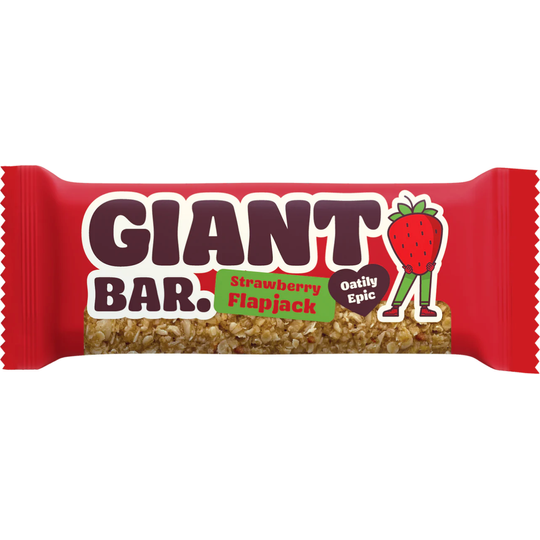 Ma Baker Strawberry Vegan Flapjack 90g x 20