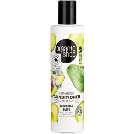 Organic Shop Repairing Conditioner for Damaged Hair Avocado and Olive (280ml)