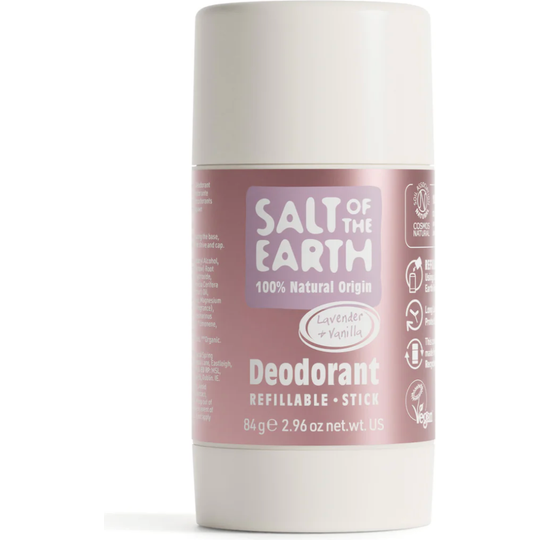 Salt Of The Earth Lavender & Vanilla Natural Deodorant Stick