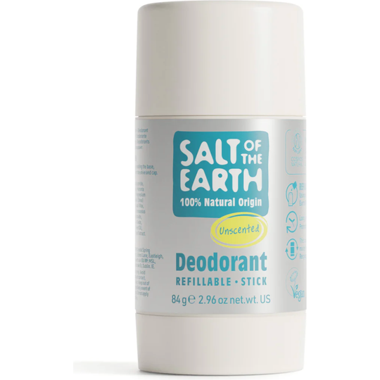 Salt Of The Earth Unscented Natural Deodorant Stick