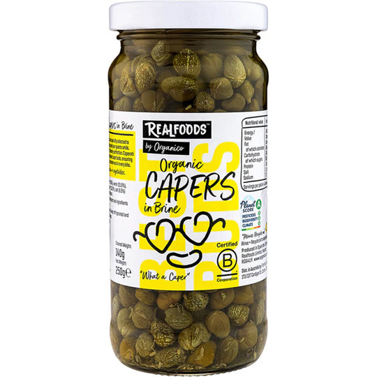 Organico Organic Capers 250g