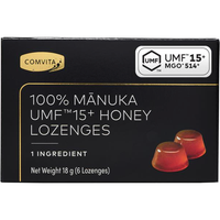 Comvita 100% Mānuka Honey Lozenges (UMF 15+) 6 Lozenges