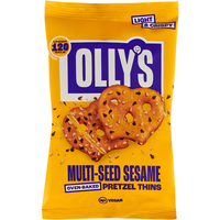 Olly's Multi-Seed Sesame Pretzel Thins 7 x 140g