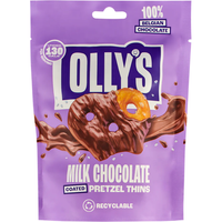 Olly's Milk Chocolate Pretzel Thins 90g