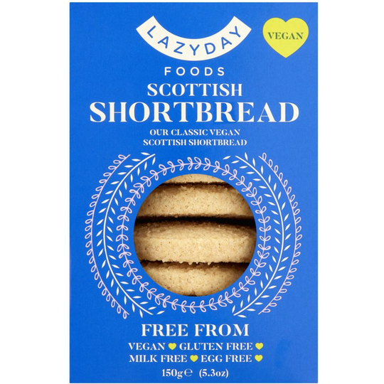 Lazy Day Free From Award Winning Shortbread 150g