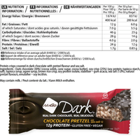 NuGo Dark Chocolate Pretzel 12 x 50g