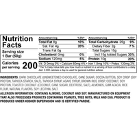 NuGo Dark Chocolate Coconut 12 x 50g