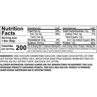 NuGo Dark Almond & Sea Salt 12 x 50g